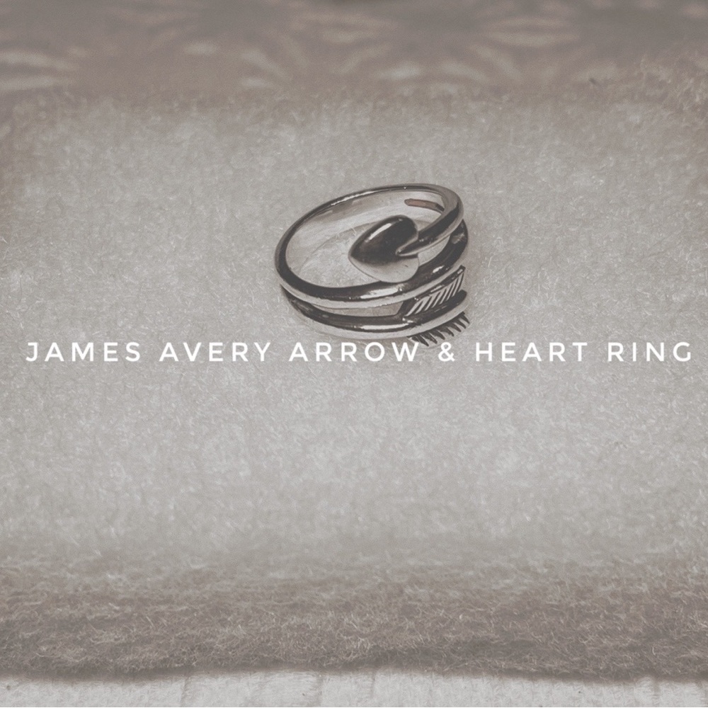 James Avery Arrow & Heart Ring